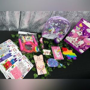 #066 17pc Unicorn Theme Bundle Set
